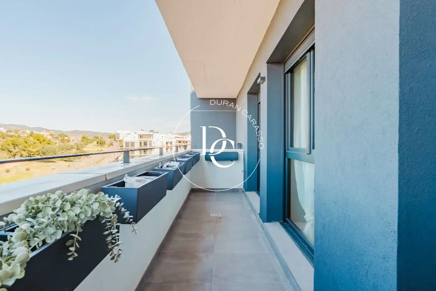 Terrasse von Maisonette zur Miete in Vilanova i la Geltrú mit Klimaanlage, Heizung und Terrasse