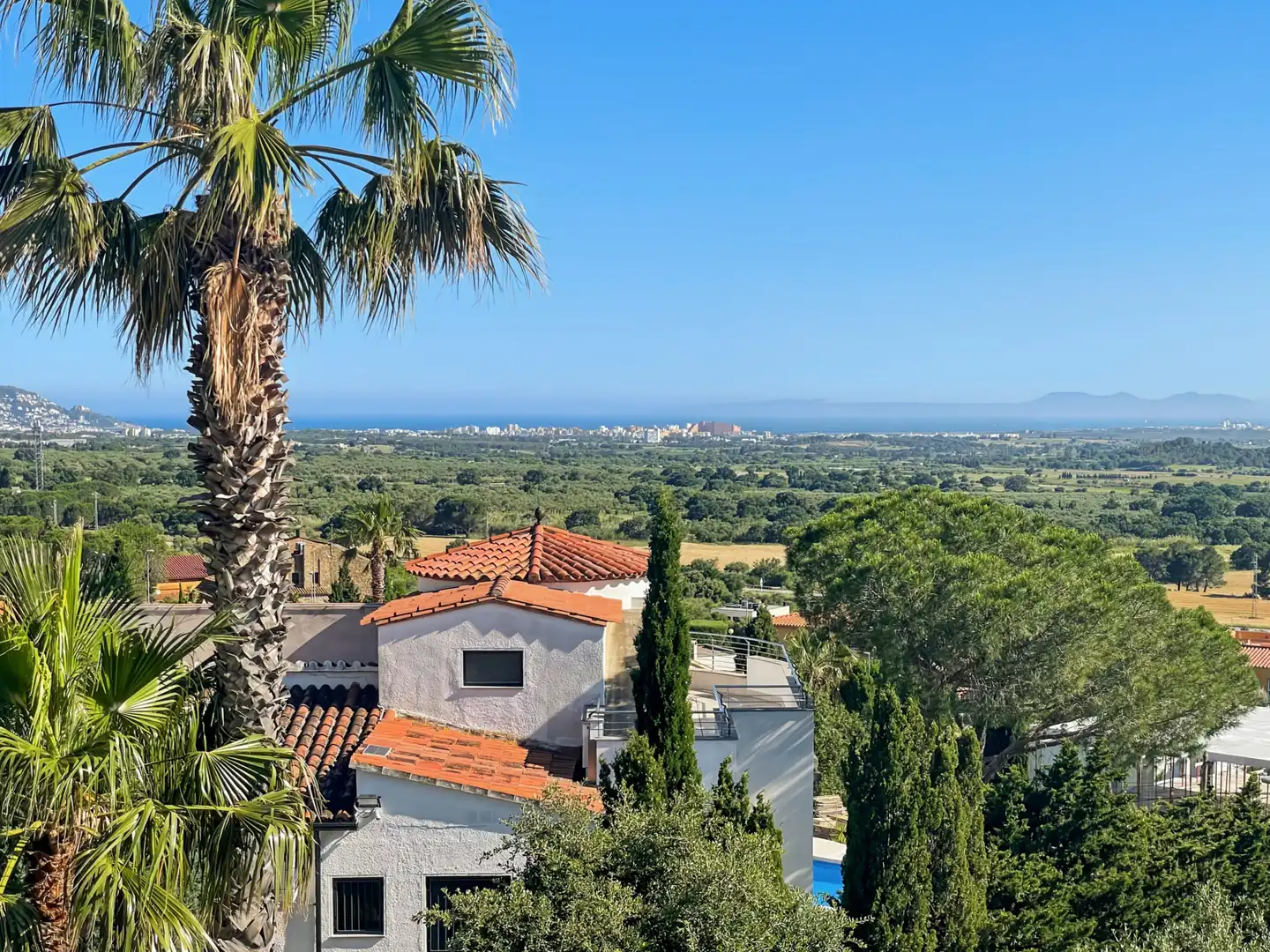 Vista exterior de Casa adosada en venda en Palau-saverdera amb Aire condicionat, Calefacció i Terrassa