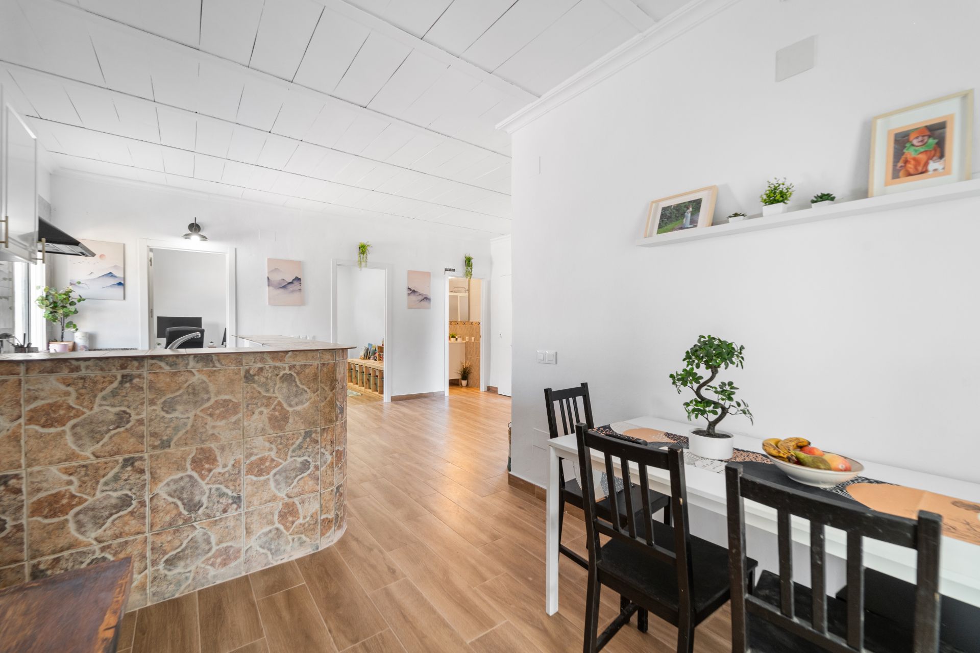 Cuina de Finca rústica en venda en Mijas amb Jardí privat i Piscina