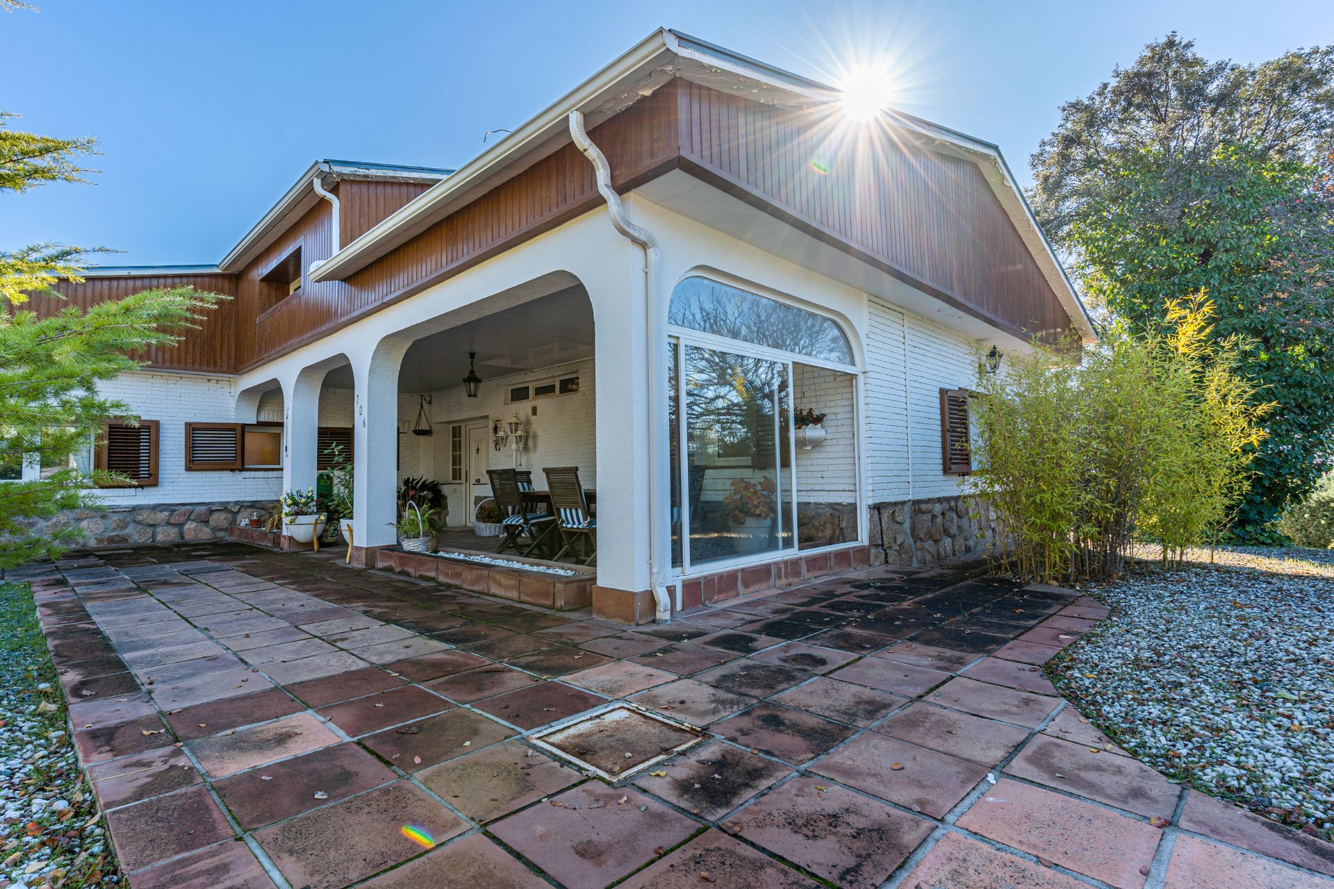 Exterior view of House or chalet for sale in Valdemorillo  with Heating, Private garden and Terrace