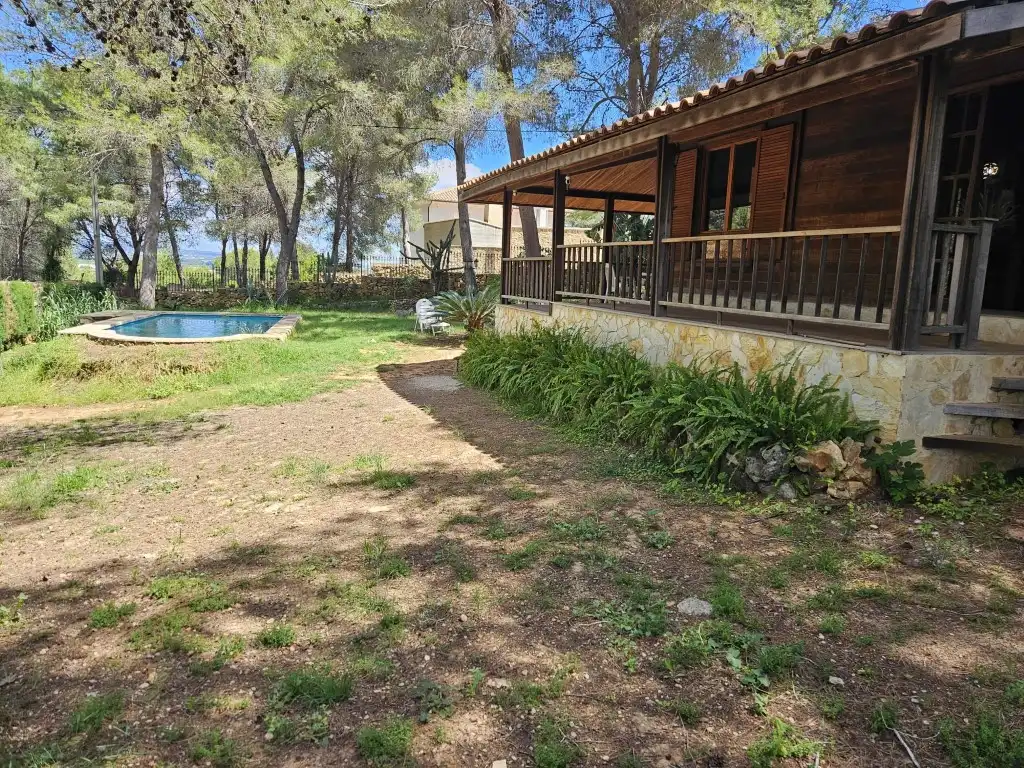 Jardín de Casa o chalet en venta en Alberic con Jardín privado, Terraza y Piscina