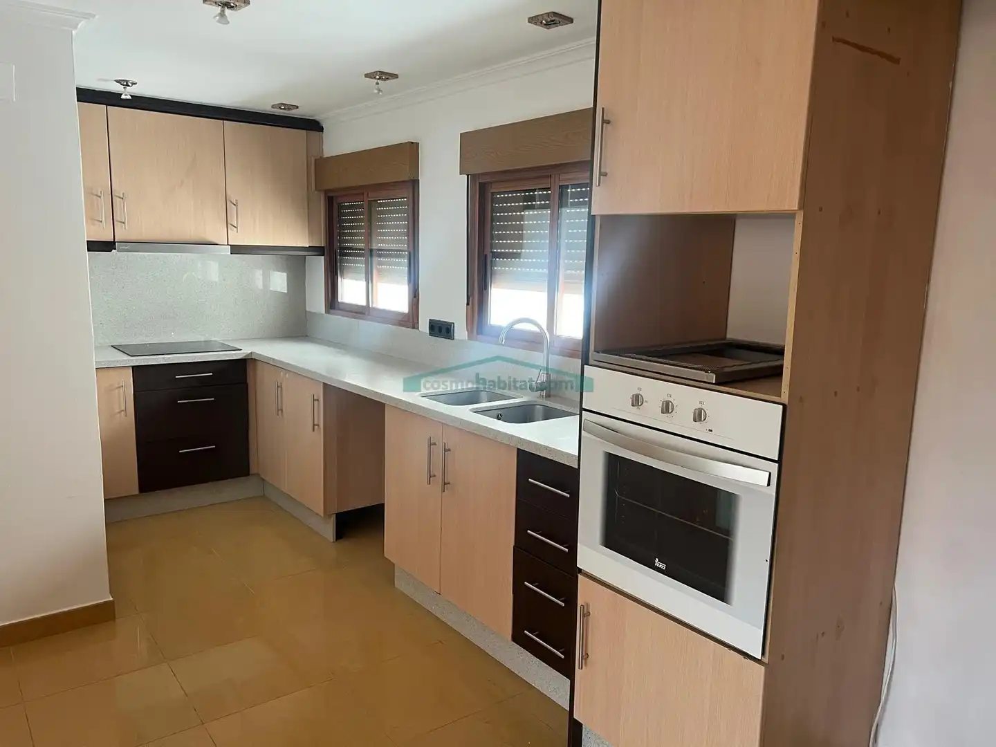 Kitchen of Attic for sale in Ibi  with Parquet flooring, Terrace and Jacuzzi