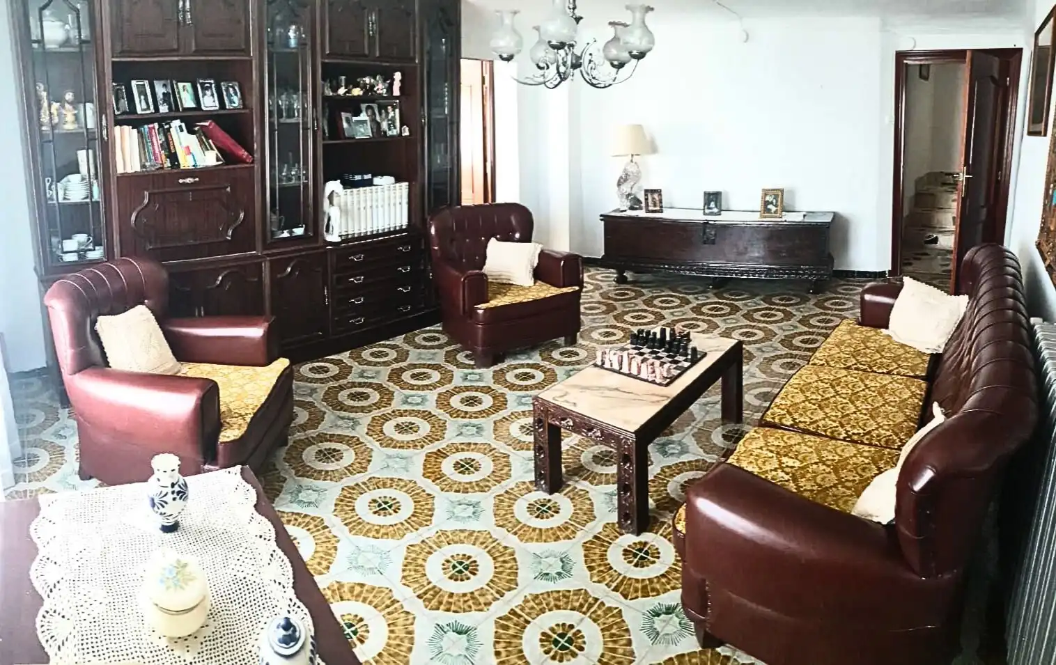 Wohnzimmer von Country house zum Verkauf in Atea mit Heizung, Terrasse und Abstellraum