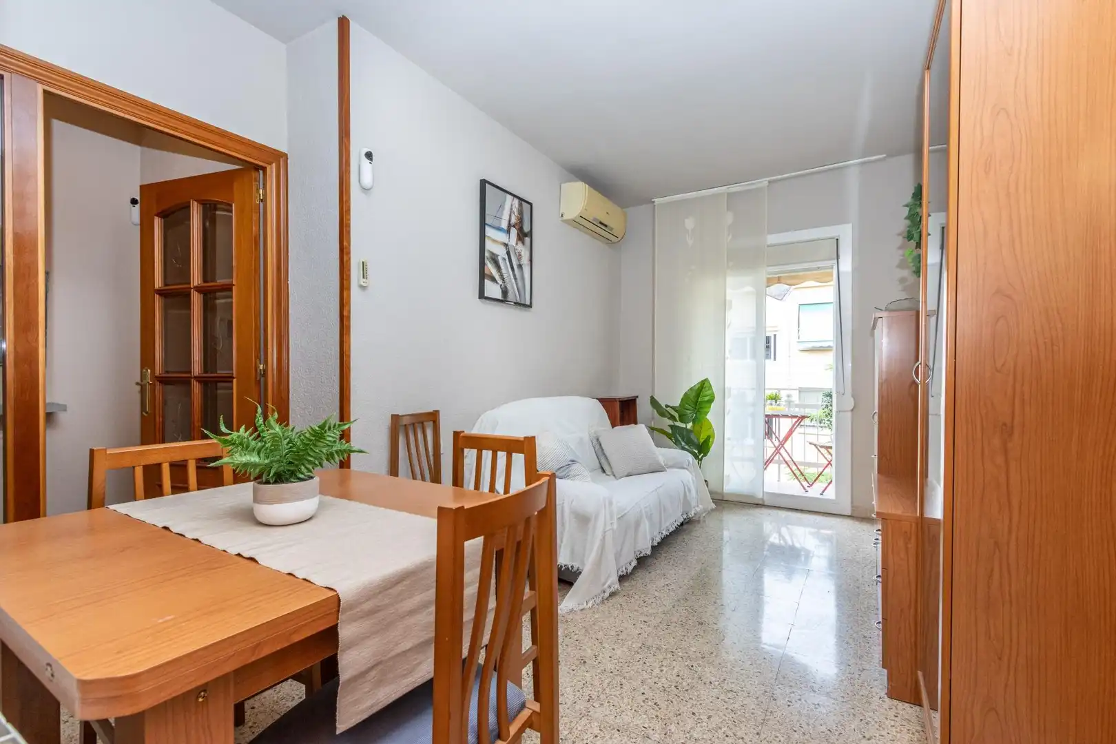Sala de estar de Piso en venta en Sabadell con Aire acondicionado, Calefacción y Terraza
