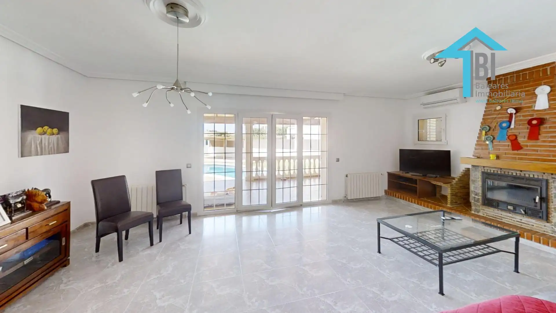 Living room of Houses for rent in Felanitx  with Air Conditioner, Heating and Private garden