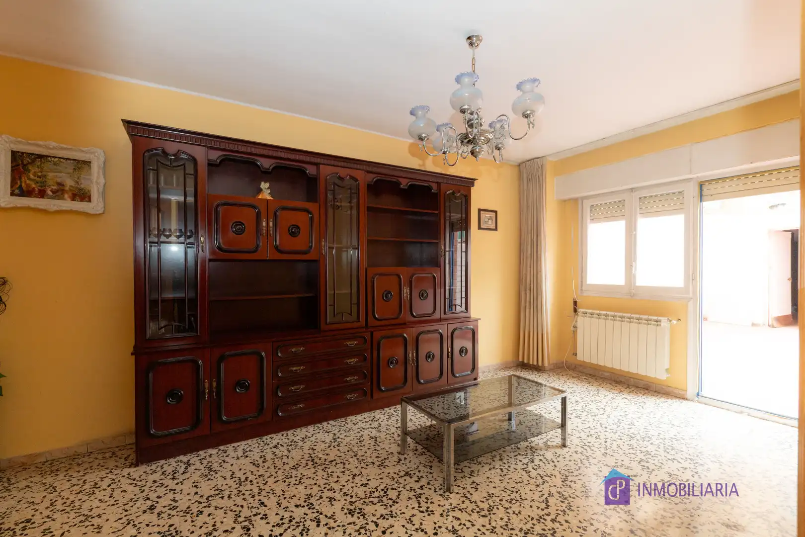 Sala de estar de Piso en venta en Zaragoza con Calefacción y Terraza