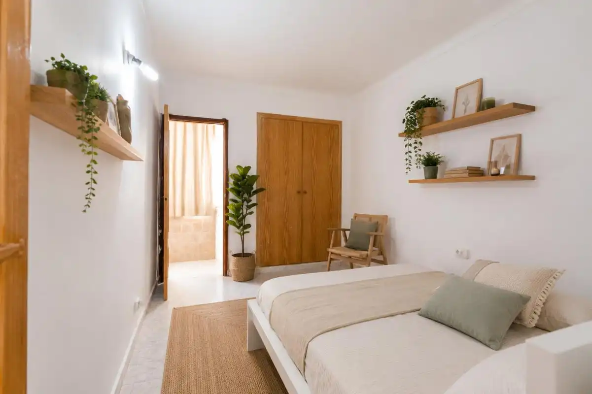 Bedroom of Flat for sale in Santa Eulària des Riu  with Air Conditioner, Heating and Terrace