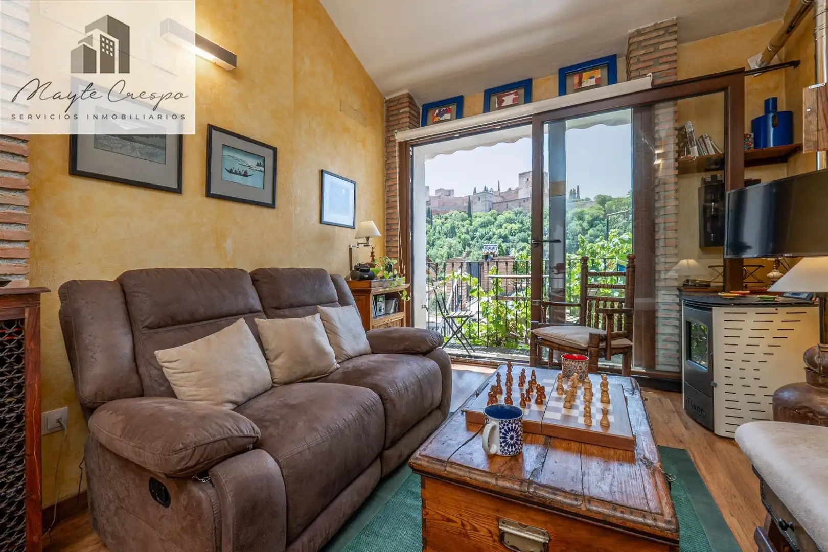 Sala de estar de Casa o chalet en venta en Albaicín