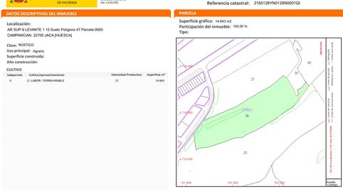 Foto 3 de Residencial en venta en Ar Sup-9 Levante 1 15 Suelo Polígono 47 Parcela, Membrilleras - Levante, Jaca