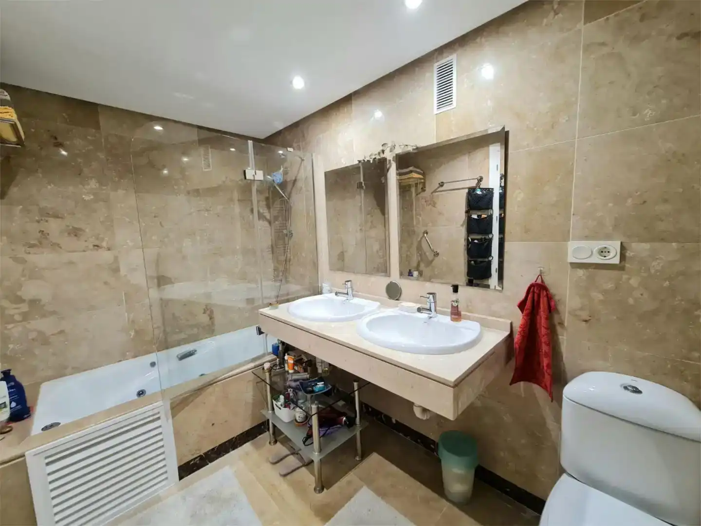 Bathroom of Flat for sale in Manilva  with Air Conditioner and Swimming Pool