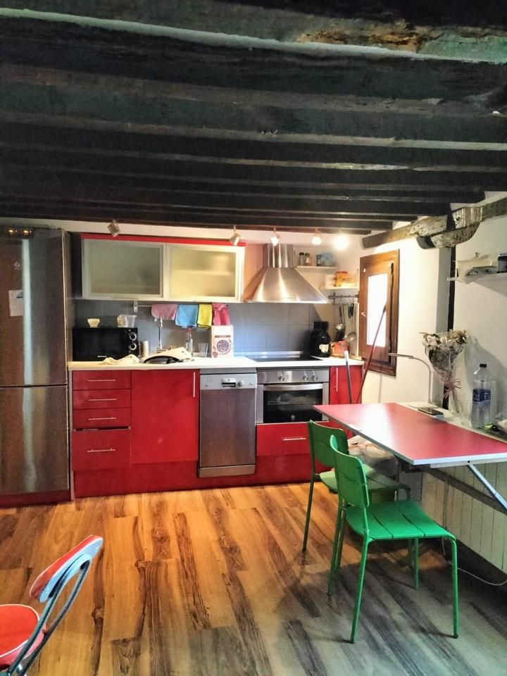 Kitchen of Flat for sale in  Toledo Capital  with Heating and Terrace