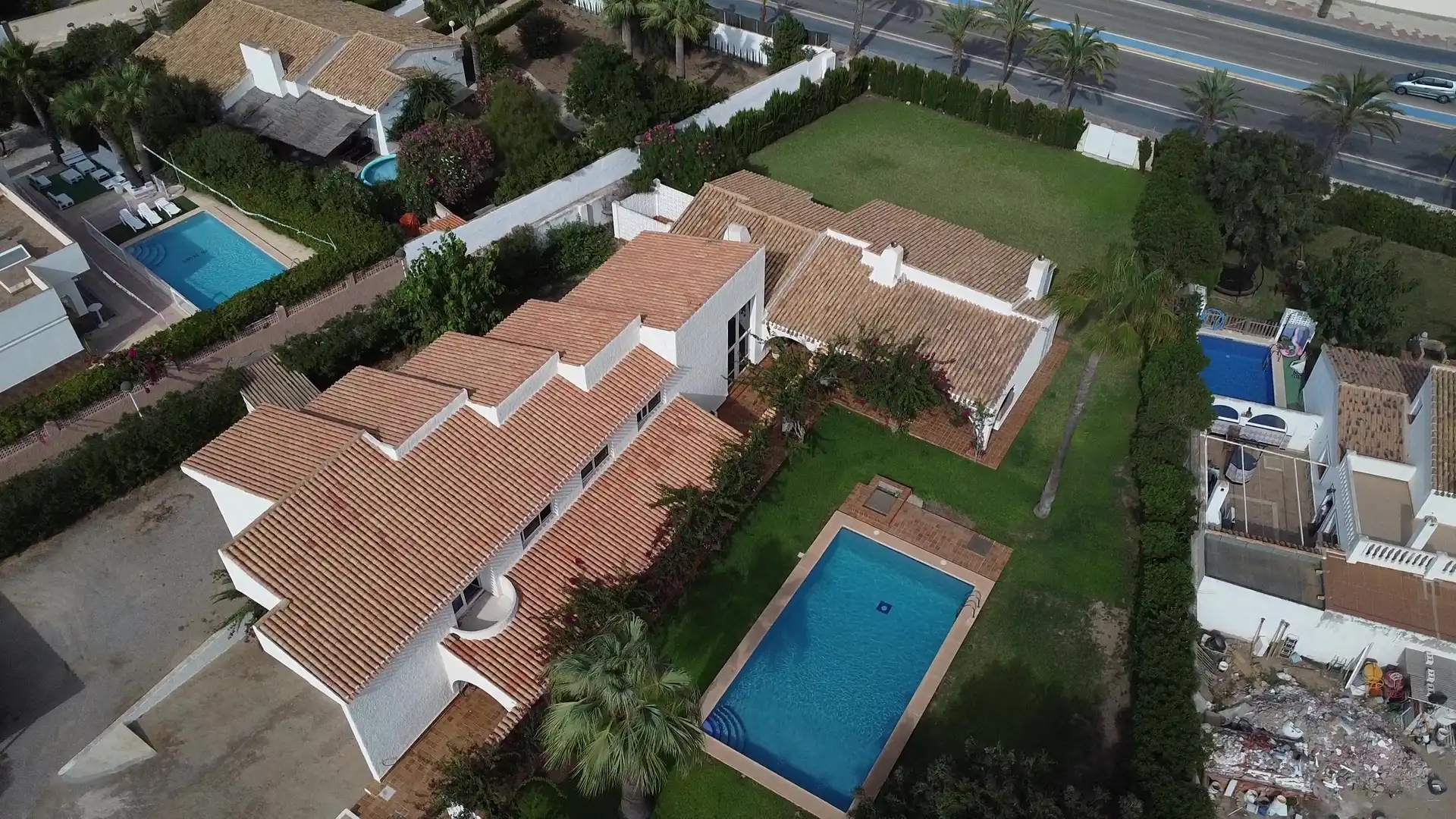 Exterior view of Houses for sale in La Manga del Mar Menor  with Air Conditioner, Heating and Private garden