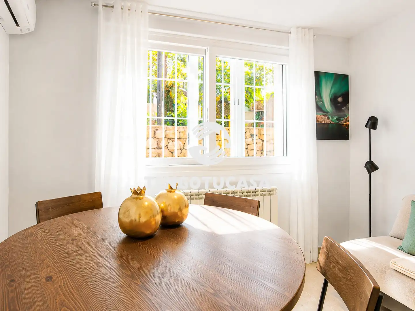 Dining room of Flat for sale in Madrid  with Air Conditioner, Heating and Furnished