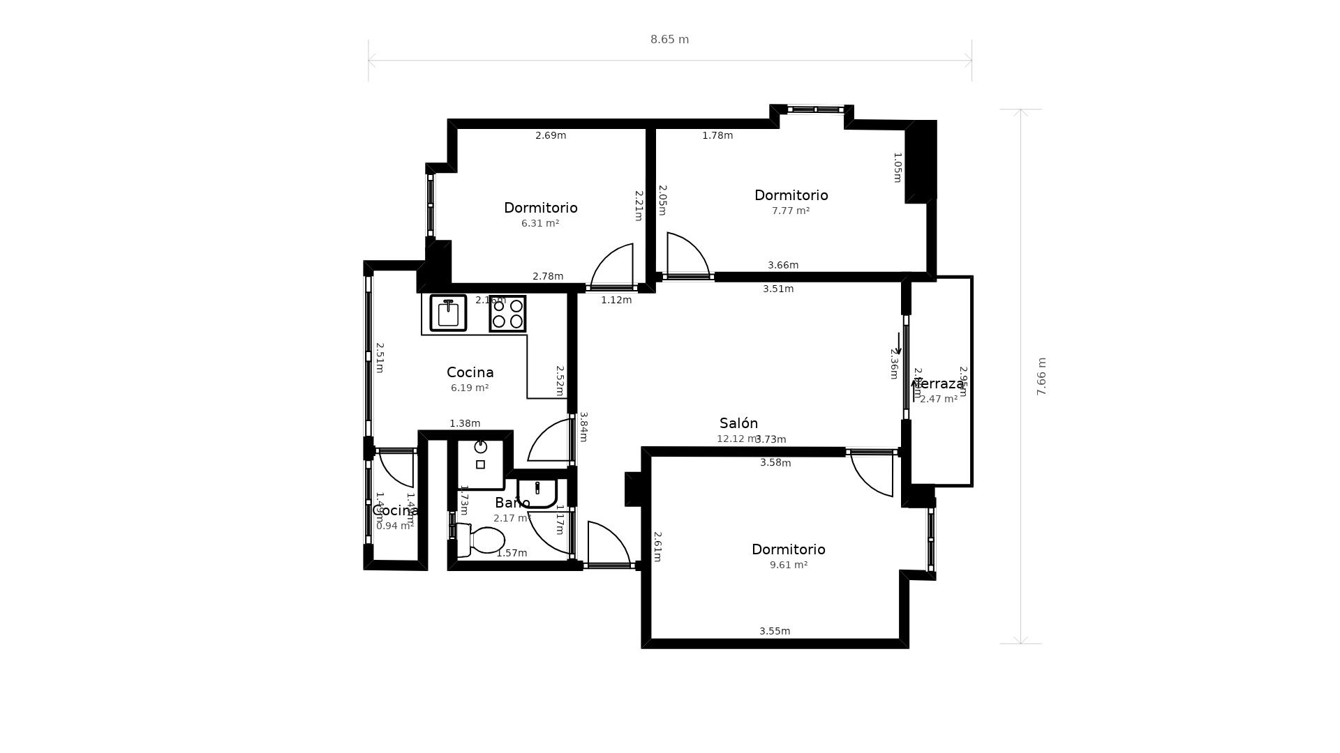 Flat to rent in Ciudad de Asís