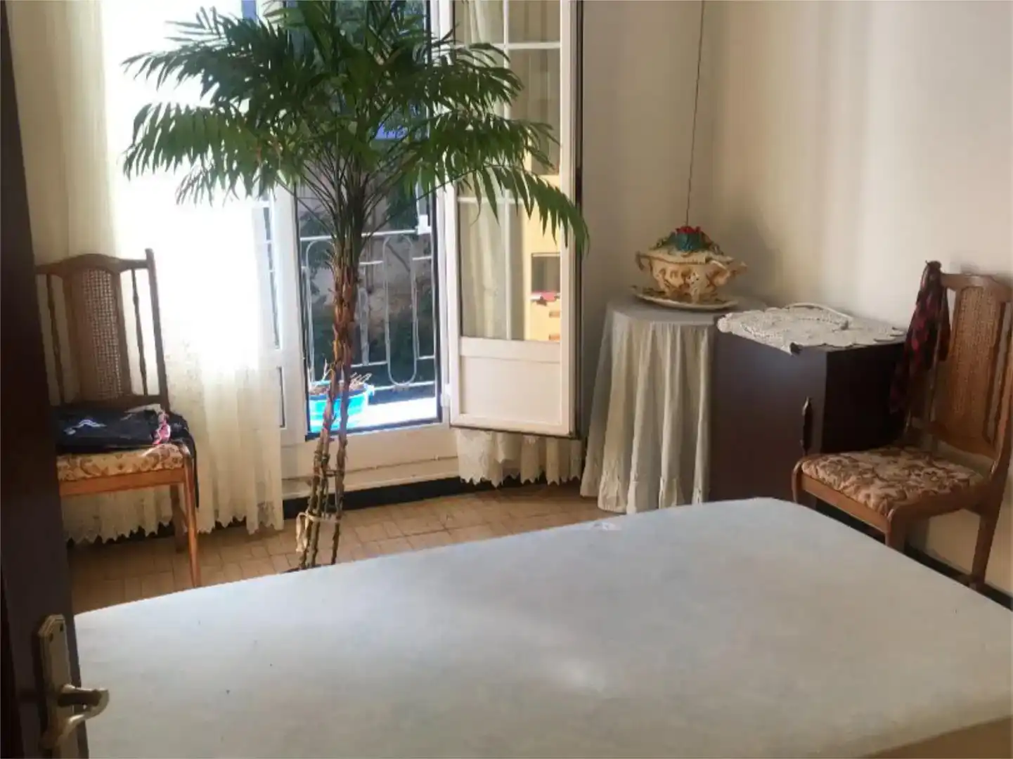 Schlafzimmer von Wohnung zum Verkauf in  Zaragoza Capital mit Klimaanlage und Balkon