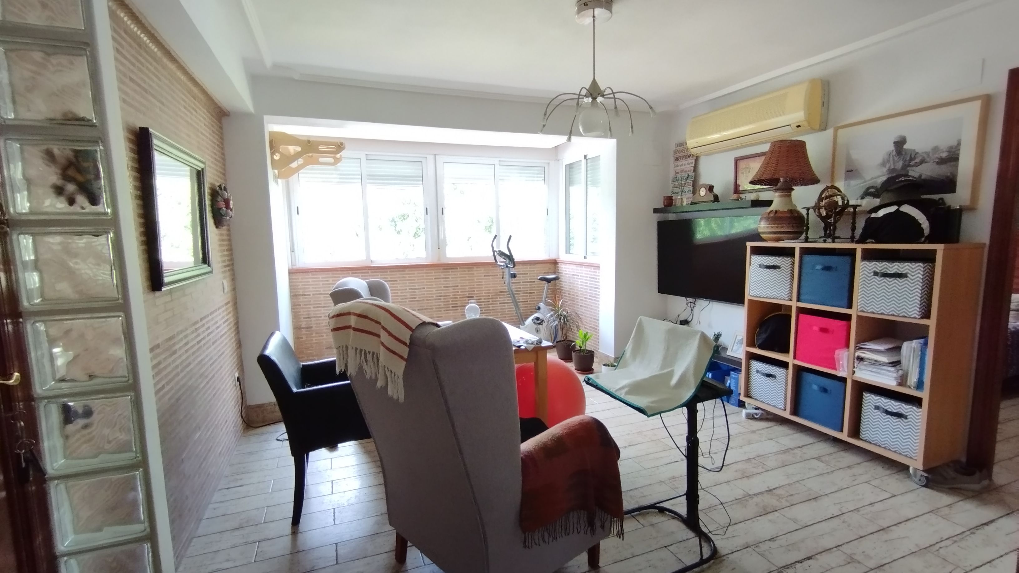Sala de estar de Piso en venta en  Huelva Capital con Aire acondicionado, Calefacción y Horno