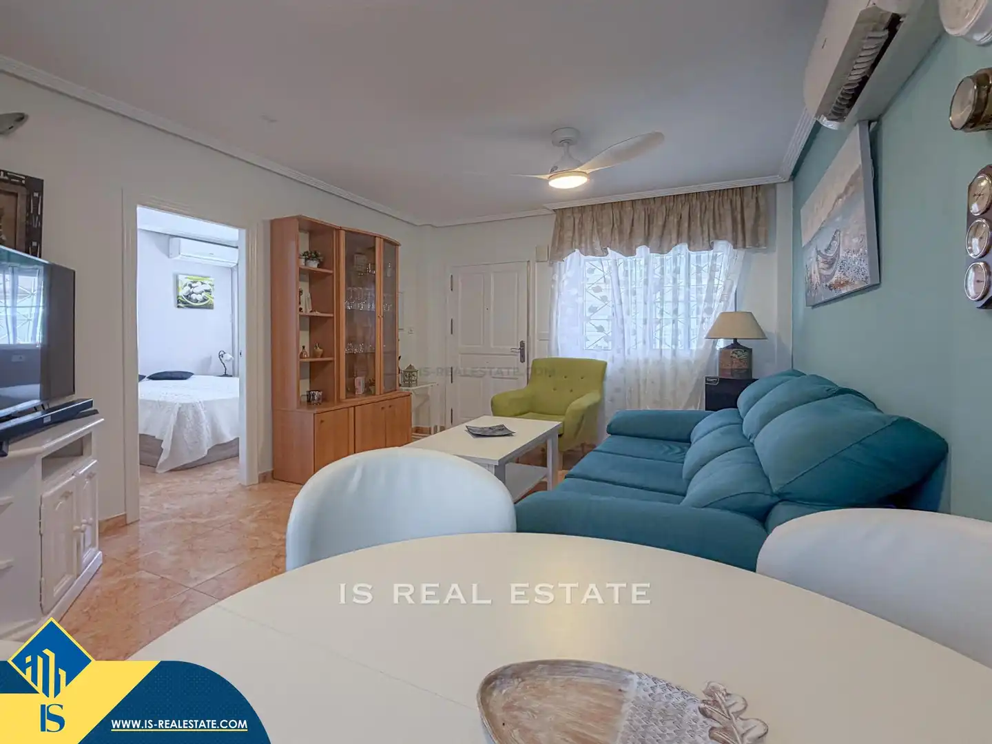 Sala de estar de Casa o chalet en venta en Torrevieja con Terraza, Amueblado y Piscina comunitaria