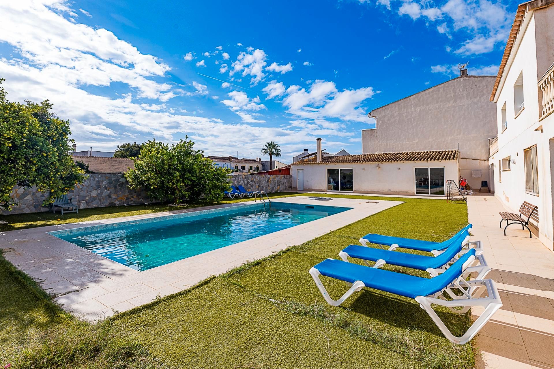 Piscina de Casa o xalet en venda en Marratxí amb Aire condicionat, Jardí privat i Terrassa