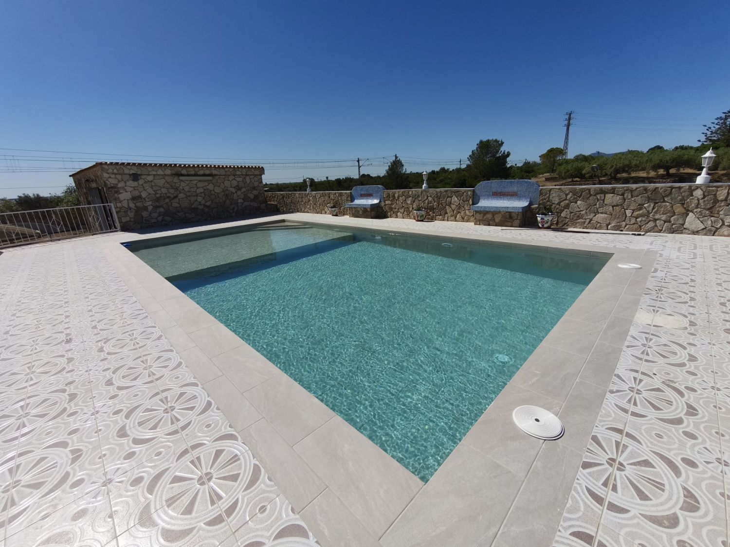 Swimming pool of House or chalet to rent in L'Ampolla  with Heating, Private garden and Swimming Pool