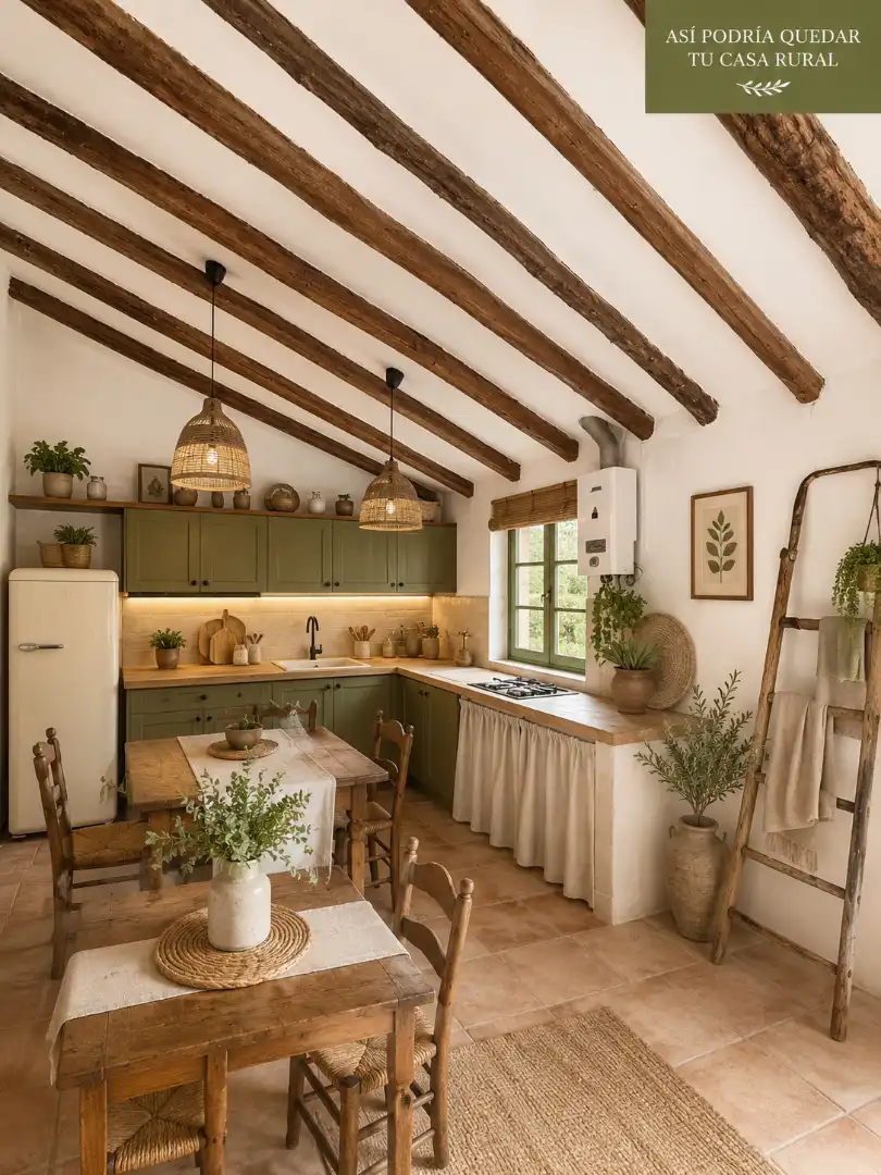 Cocina de Casa o chalet en venta en Colmenar con Jardín privado