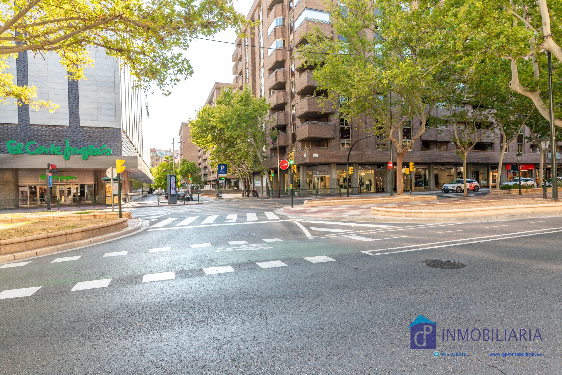 Vista exterior de Oficina de lloguer en  Zaragoza Capital amb Aire condicionat, Calefacció i Terrassa