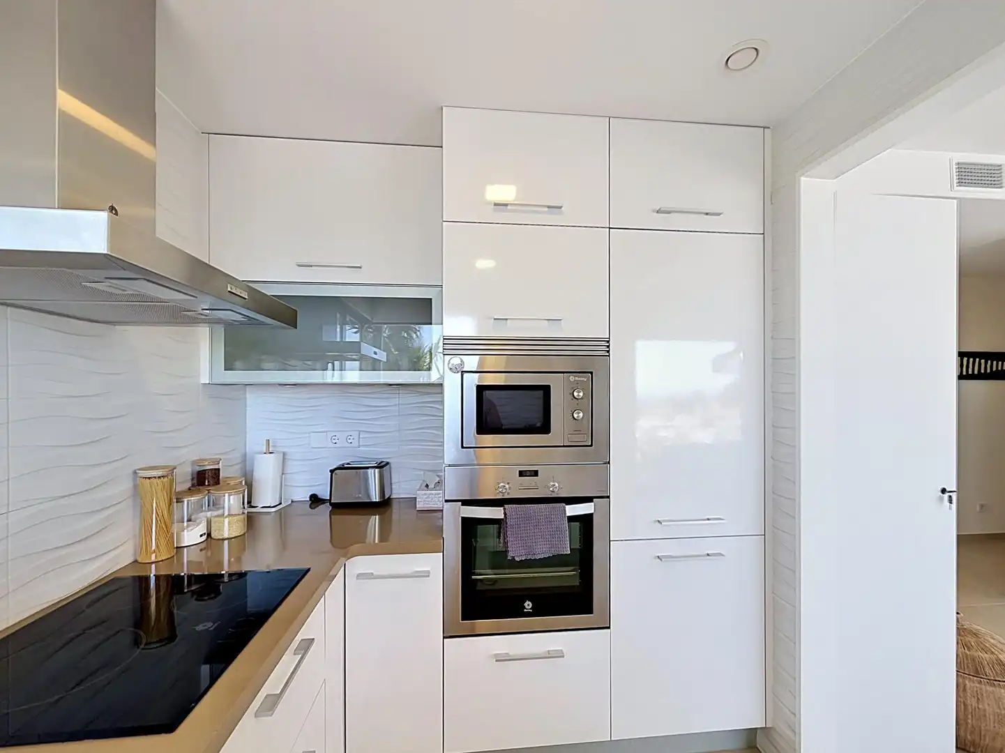 Cocina de Casa o chalet en venta en Benitachell / El Poble Nou de Benitatxell con Aire acondicionado, Calefacción y Jardín privado