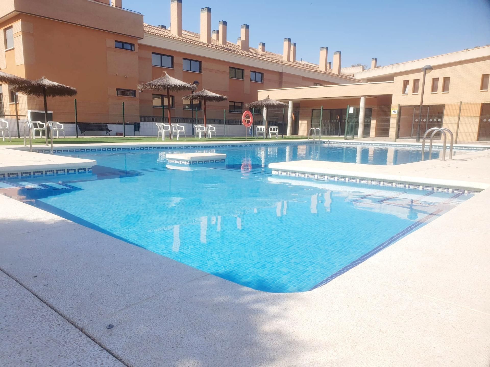 Swimming pool of Flat for sale in  Murcia Capital  with Air Conditioner, Terrace and Storage room