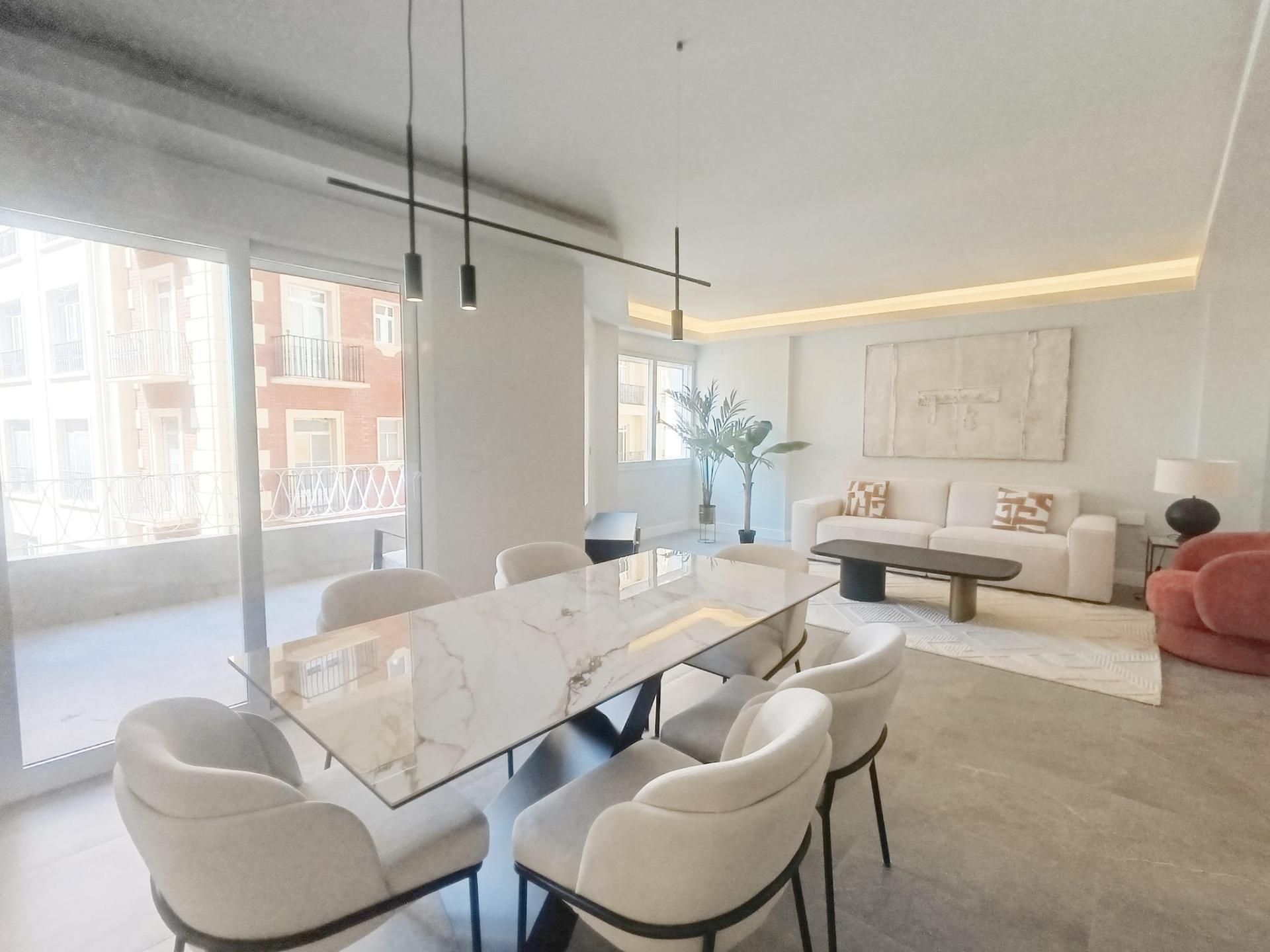 Dining room of Flat for sale in Málaga Capital  with Air Conditioner, Heating and Terrace