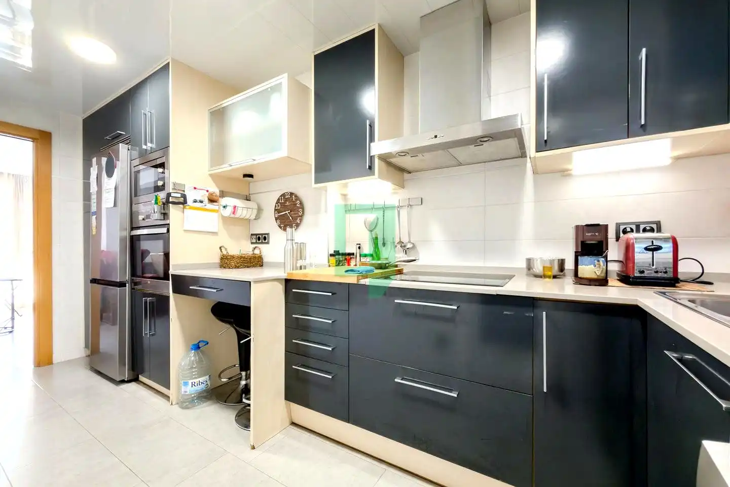 Kitchen of Flat for sale in Vilassar de Mar  with Air Conditioner, Heating and Terrace