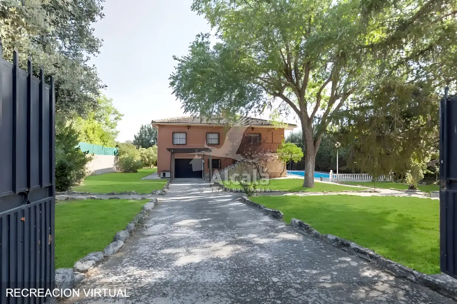 Exterior view of Houses for sale in Escopete  with Heating, Private garden and Swimming Pool