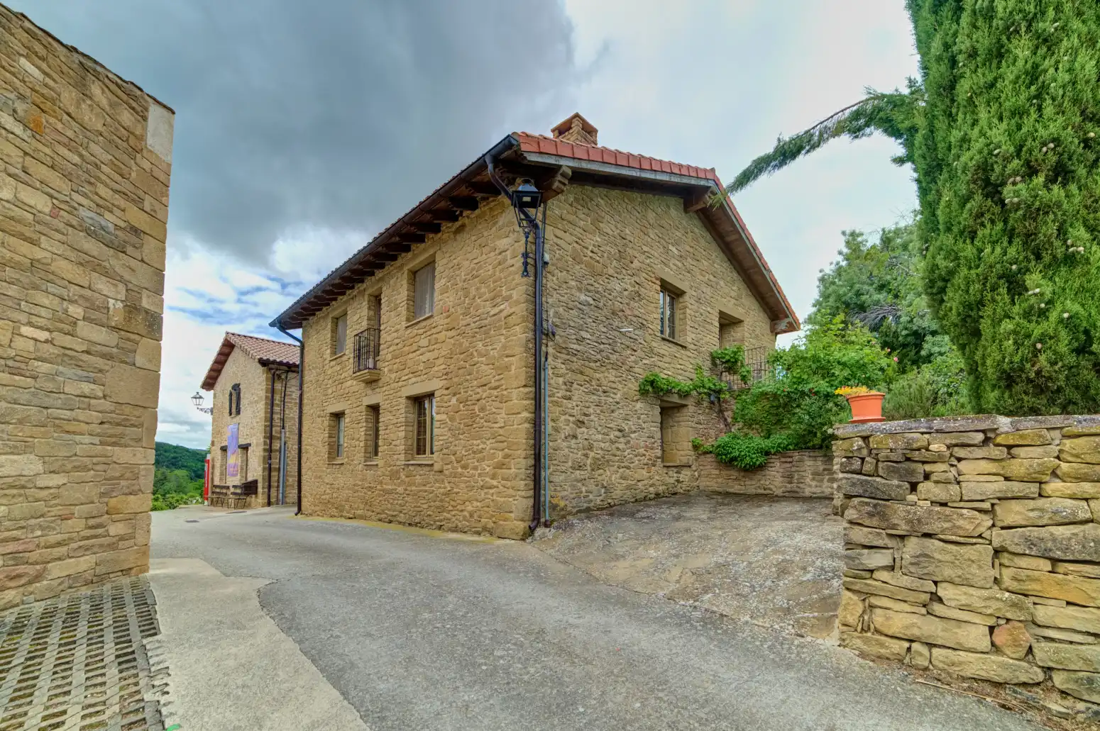 Exterior view of Houses for sale in Leoz / Leotz  with Heating and Private garden