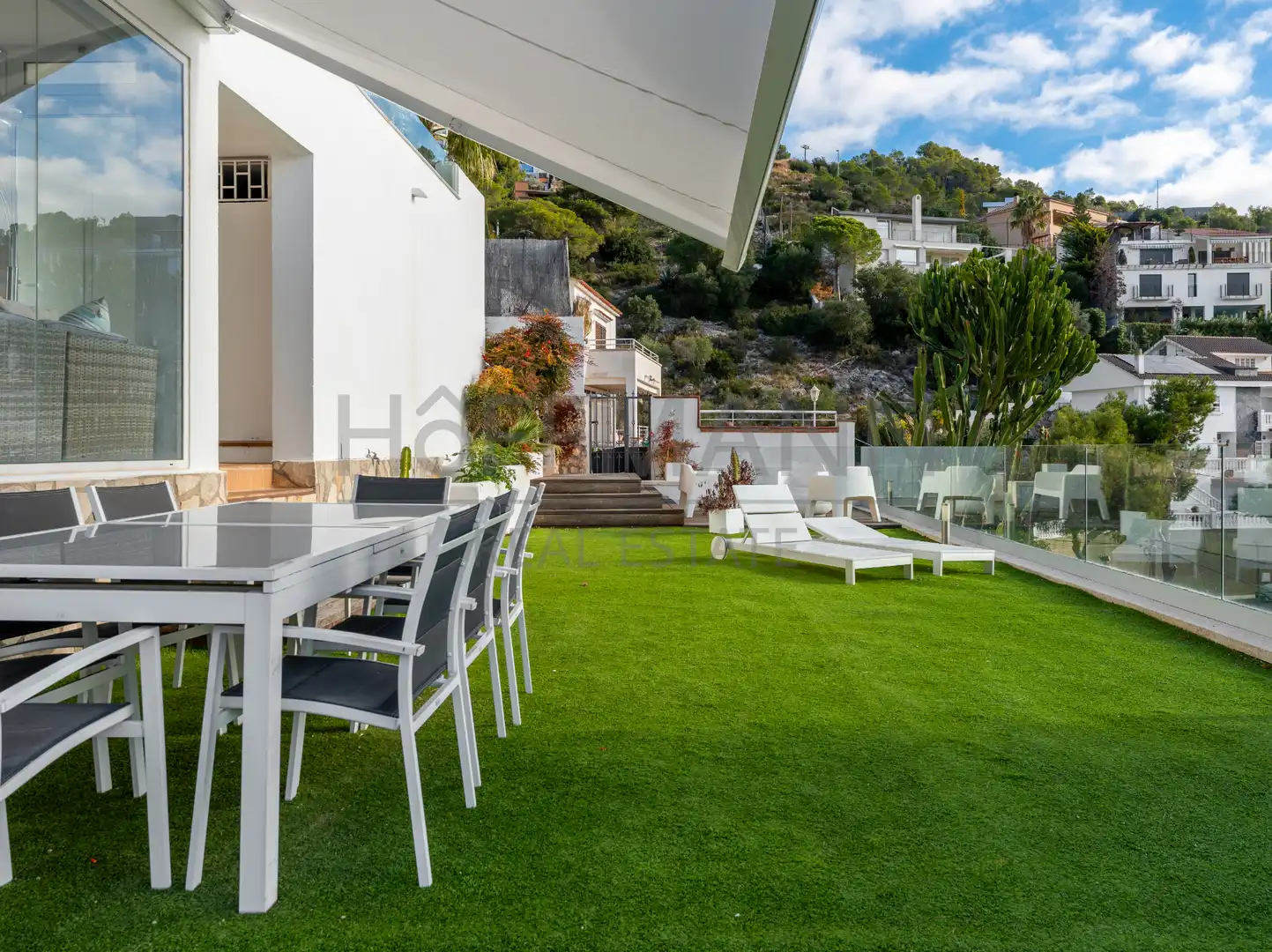 Terraza de Casa o chalet en venta en Sitges con Aire acondicionado, Calefacción y Jardín privado