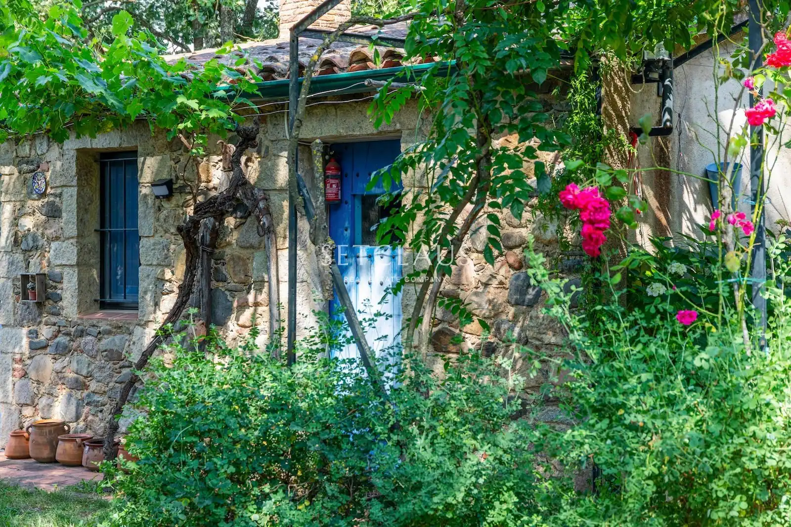 Vista exterior de Finca rústica en venda en Sant Feliu de Buixalleu amb Aire condicionat, Calefacció i Terrassa