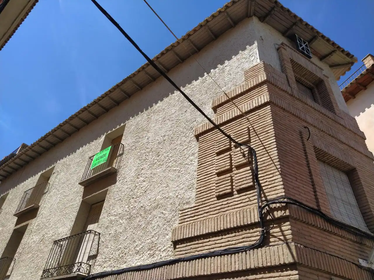 Vista exterior de Piso en venta en Cascante con Calefacción, Terraza y Trastero