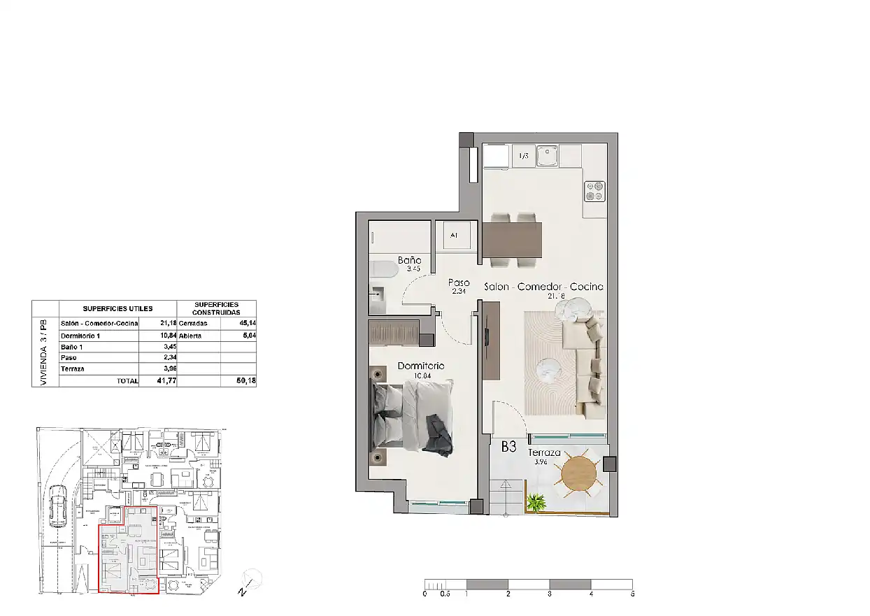 Apartament amb terrassa en venda a Santa Pola ciudad, imagen 10