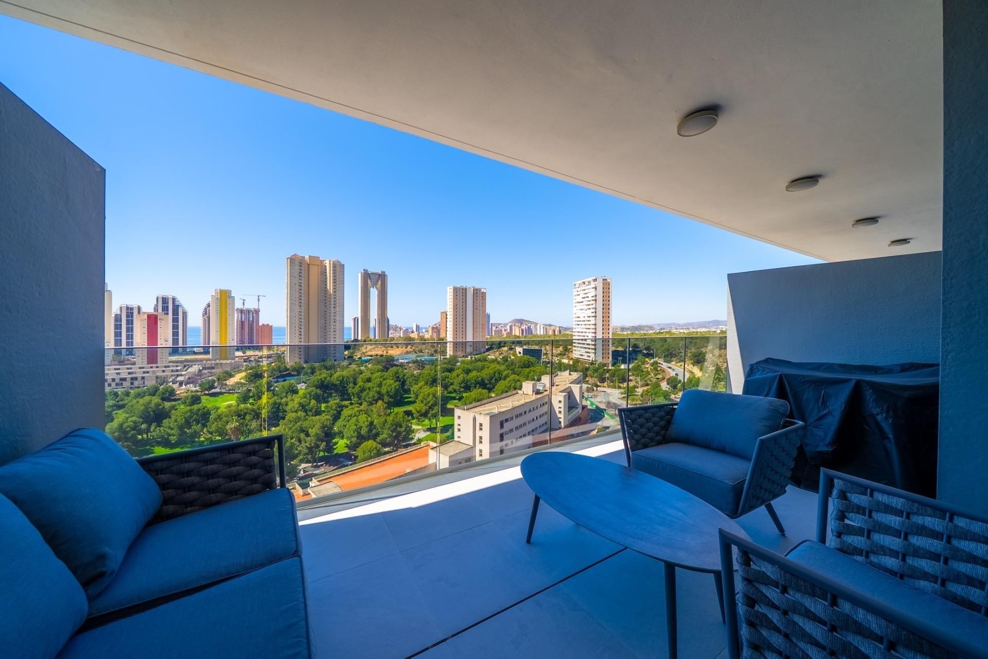 Terrace of Apartment to rent in Benidorm  with Air Conditioner, Terrace and Balcony