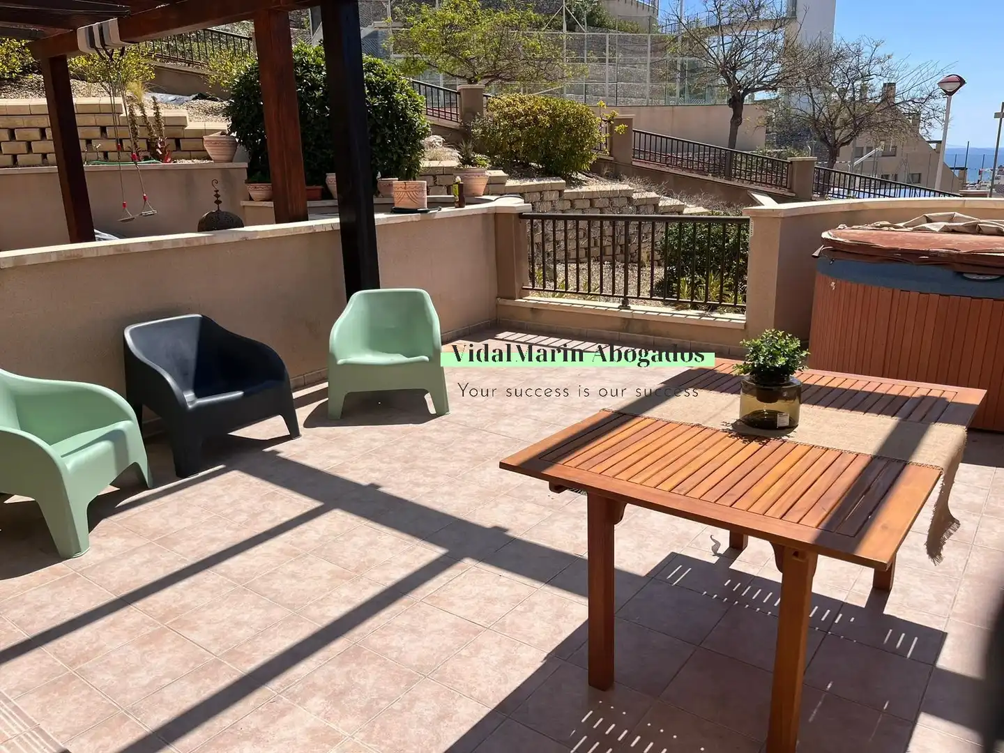 Terrassa de Casa adosada de lloguer en Elche / Elx amb Aire condicionat, Calefacció i Terrassa