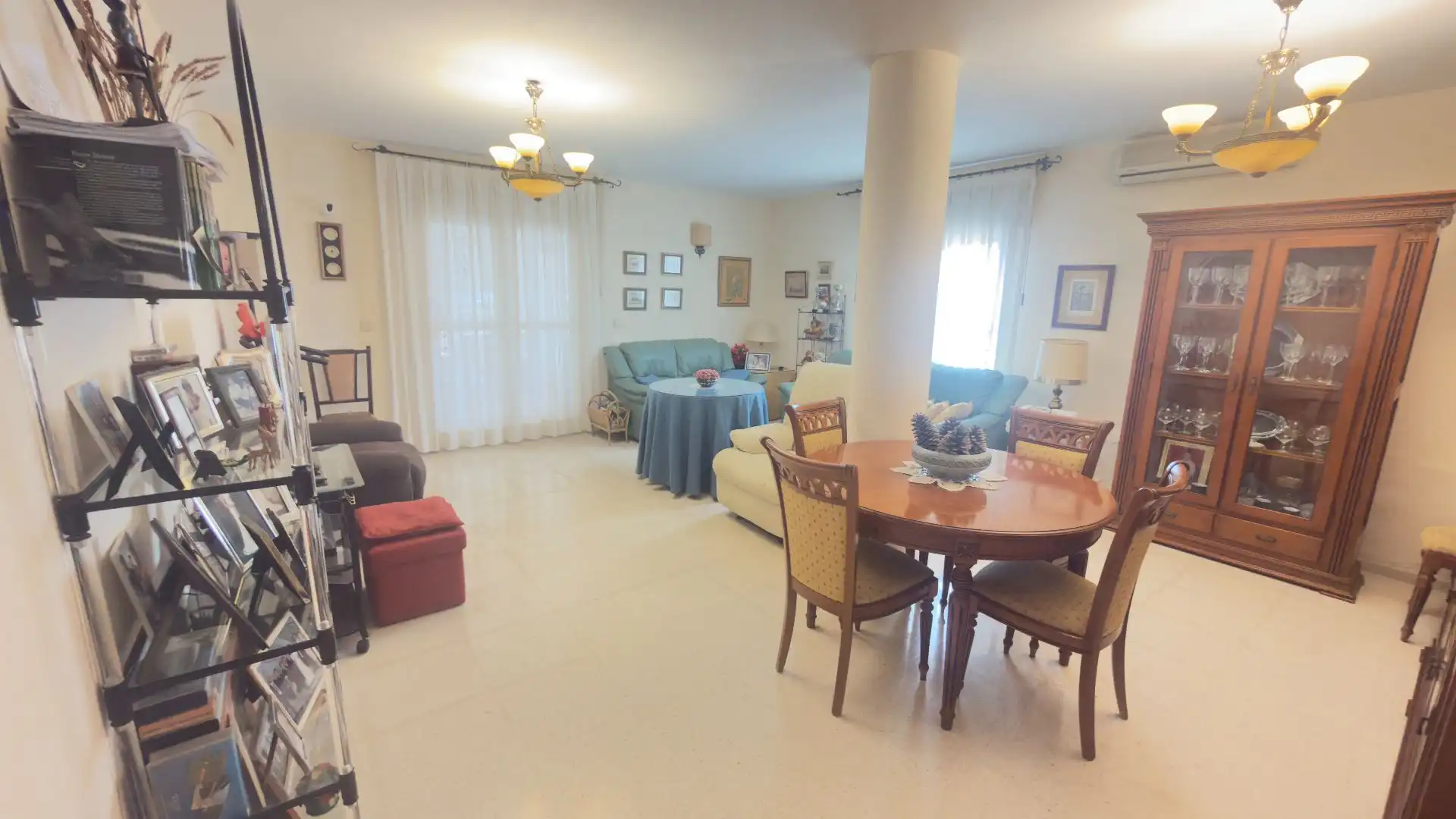 Sala de estar de Ático en venta en El Ejido con Aire acondicionado, Terraza y Trastero