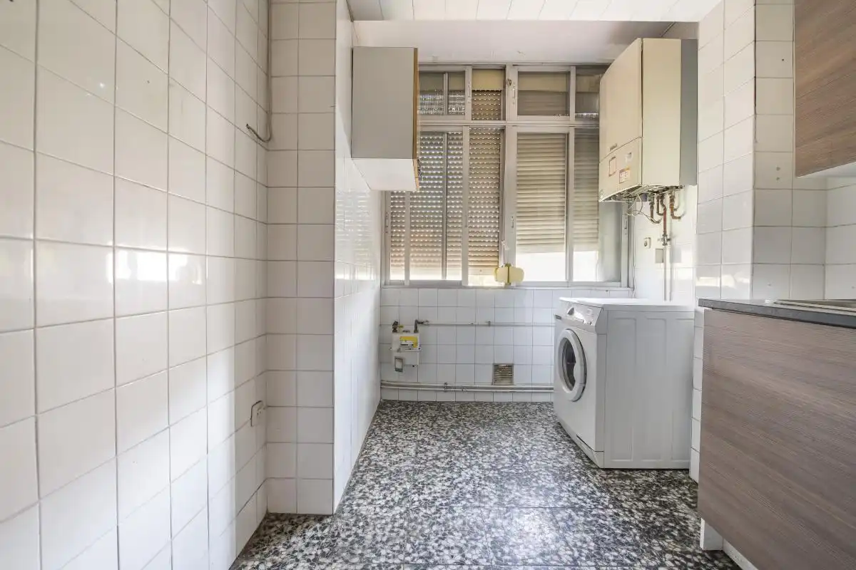 Kitchen of Flat for sale in Madrid  with Air Conditioner, Heating and Terrace