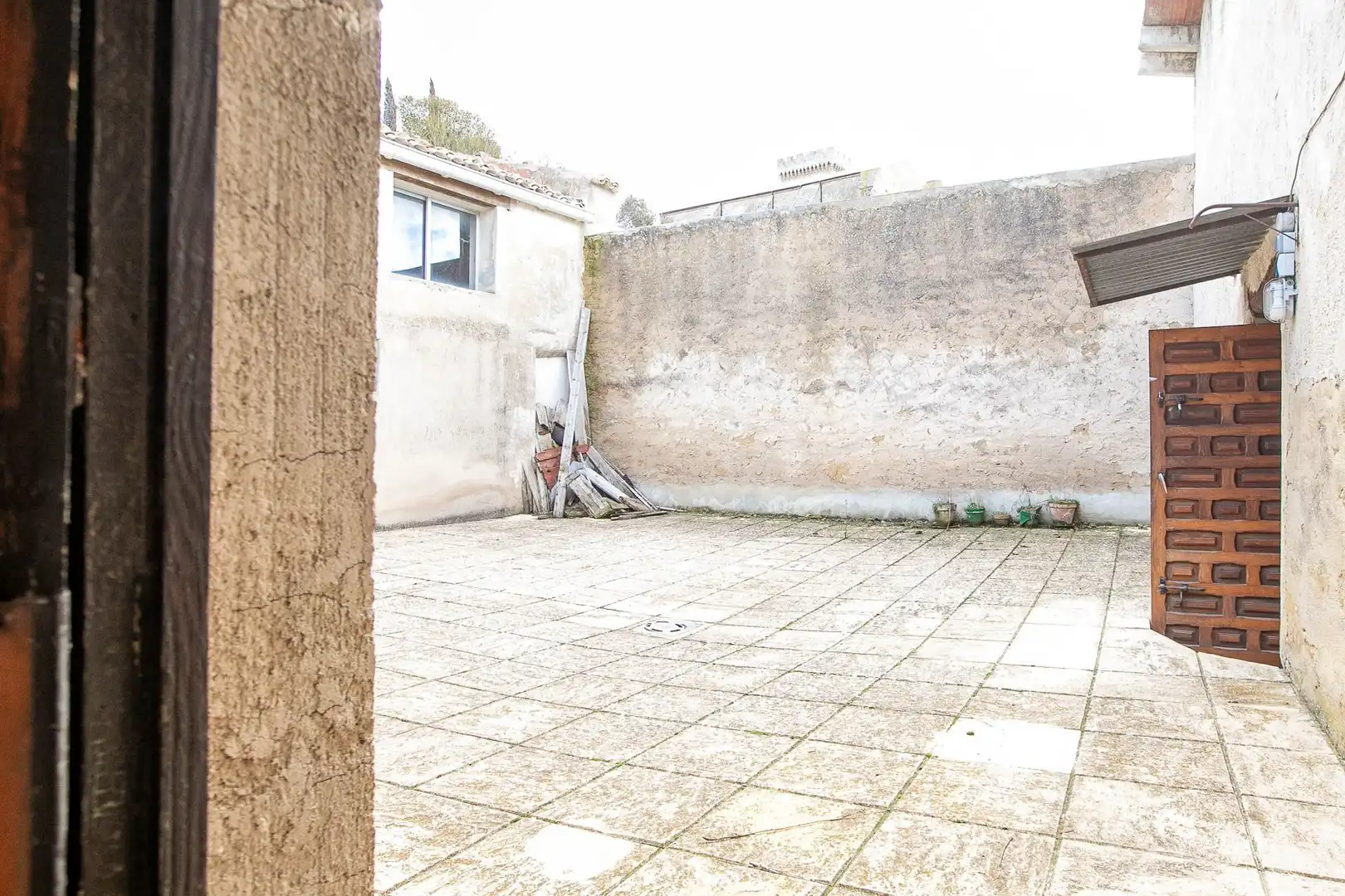 Terrace of Country homes for sale in Ujué / Uxue  with Heating, Storage room and Furnished