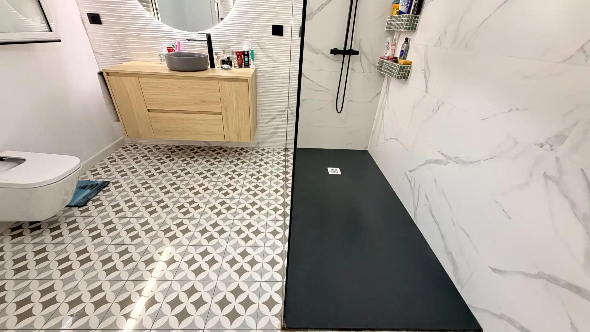 Badezimmer von Haus oder Chalet zum Verkauf in Elche / Elx mit Klimaanlage, Heizung und Privatgarten
