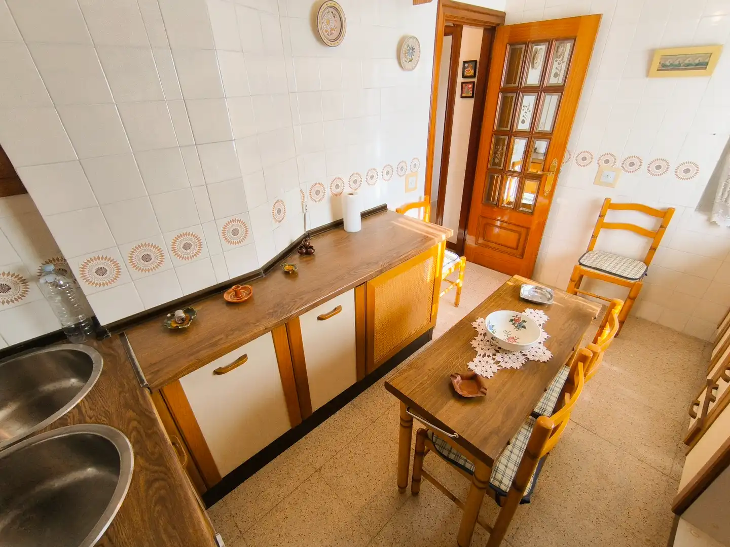 Cocina de Piso en venta en Baltanás con Calefacción, Trastero y Amueblado
