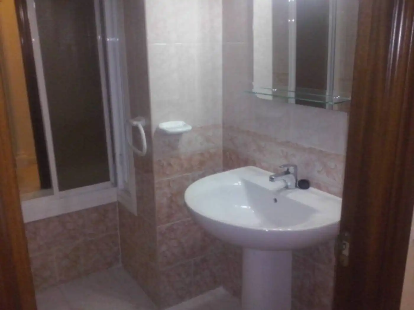 Baño de Piso de alquiler en Sevilla con Terraza y Amueblado