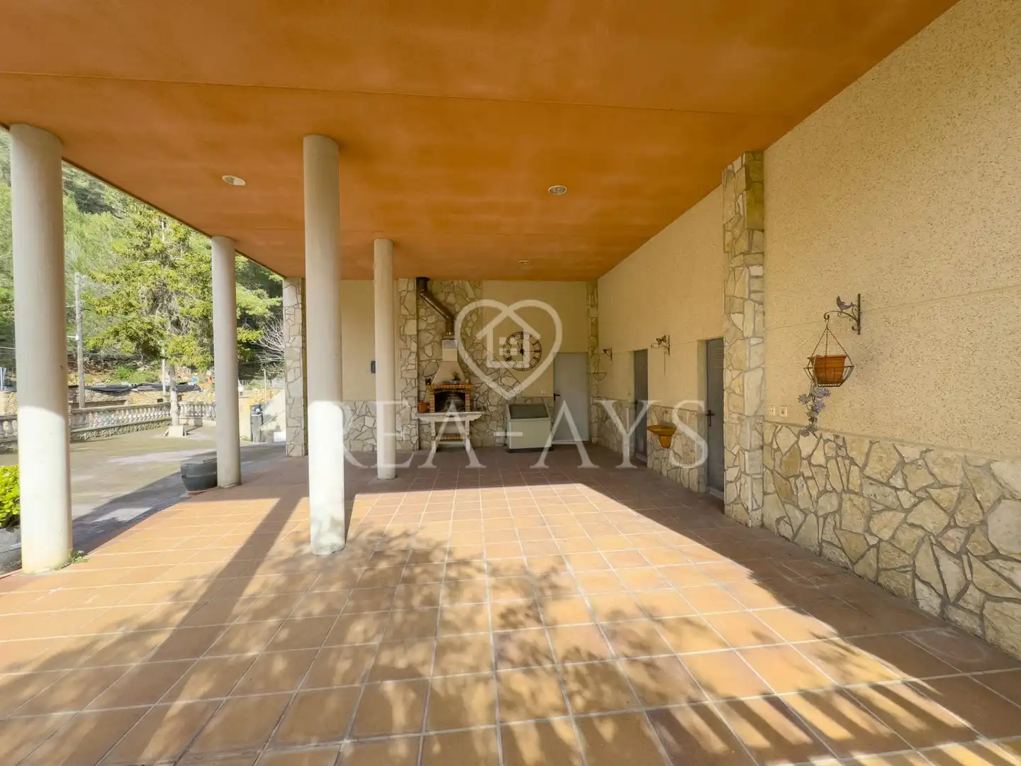 Jardín de Casa o chalet en venta en Vallirana con Aire acondicionado, Calefacción y Jardín privado