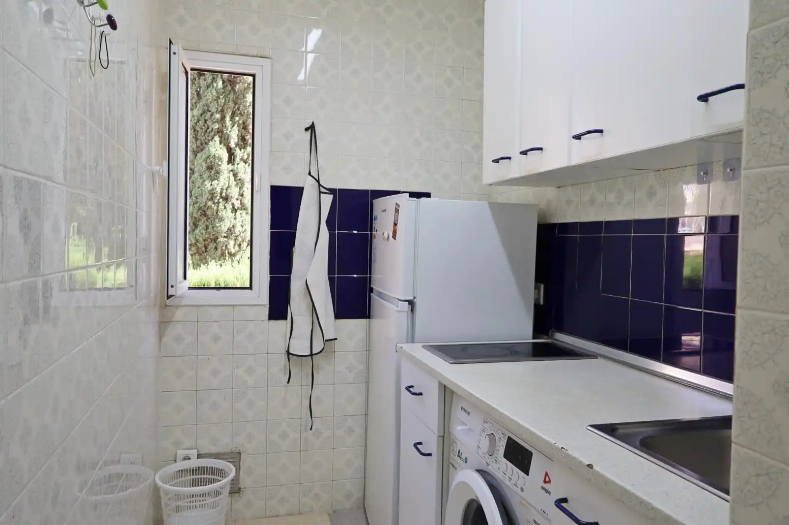 Cocina de Piso en venta en Benalmádena con Jardín privado, Terraza y Amueblado