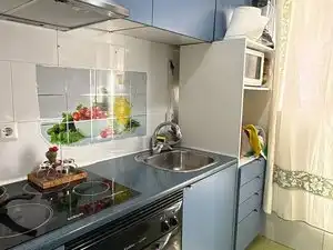 Kitchen of Flat for sale in Elda  with Furnished