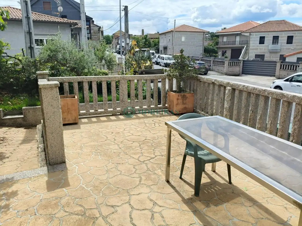 Terraza de Casa adosada en venta en O Pereiro de Aguiar  con Calefacción, Jardín privado y Terraza