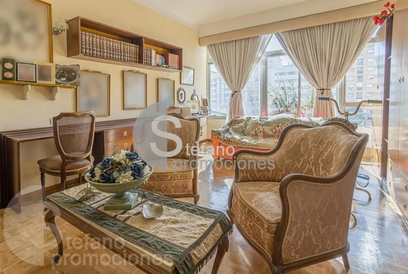 Sala de estar de Dúplex en venta en Málaga con Aire acondicionado y Parquet