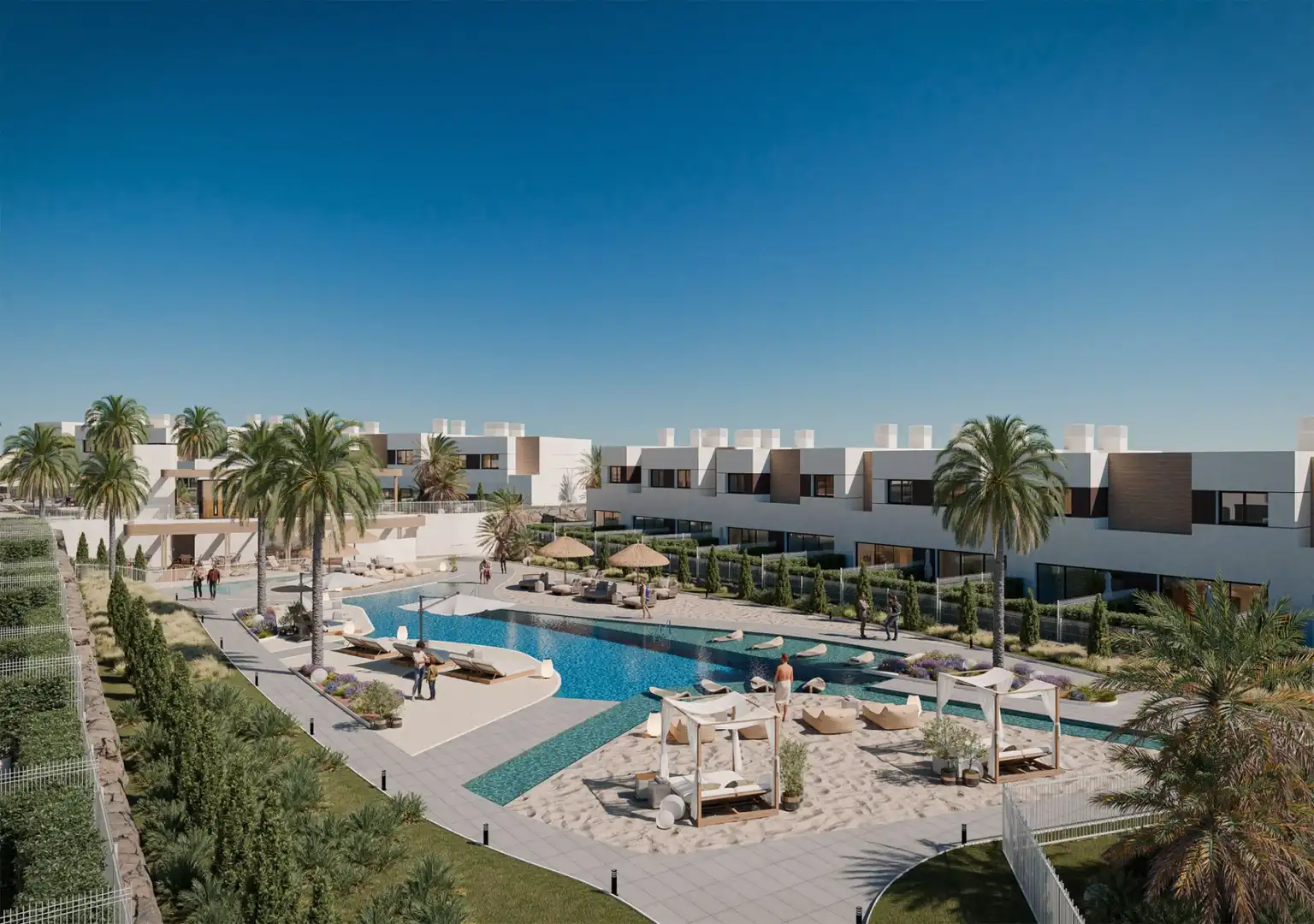 Adossat d'obra nova amb piscina en venda a Arrabal Hipodromo Costa del Sol 2, imagen 11