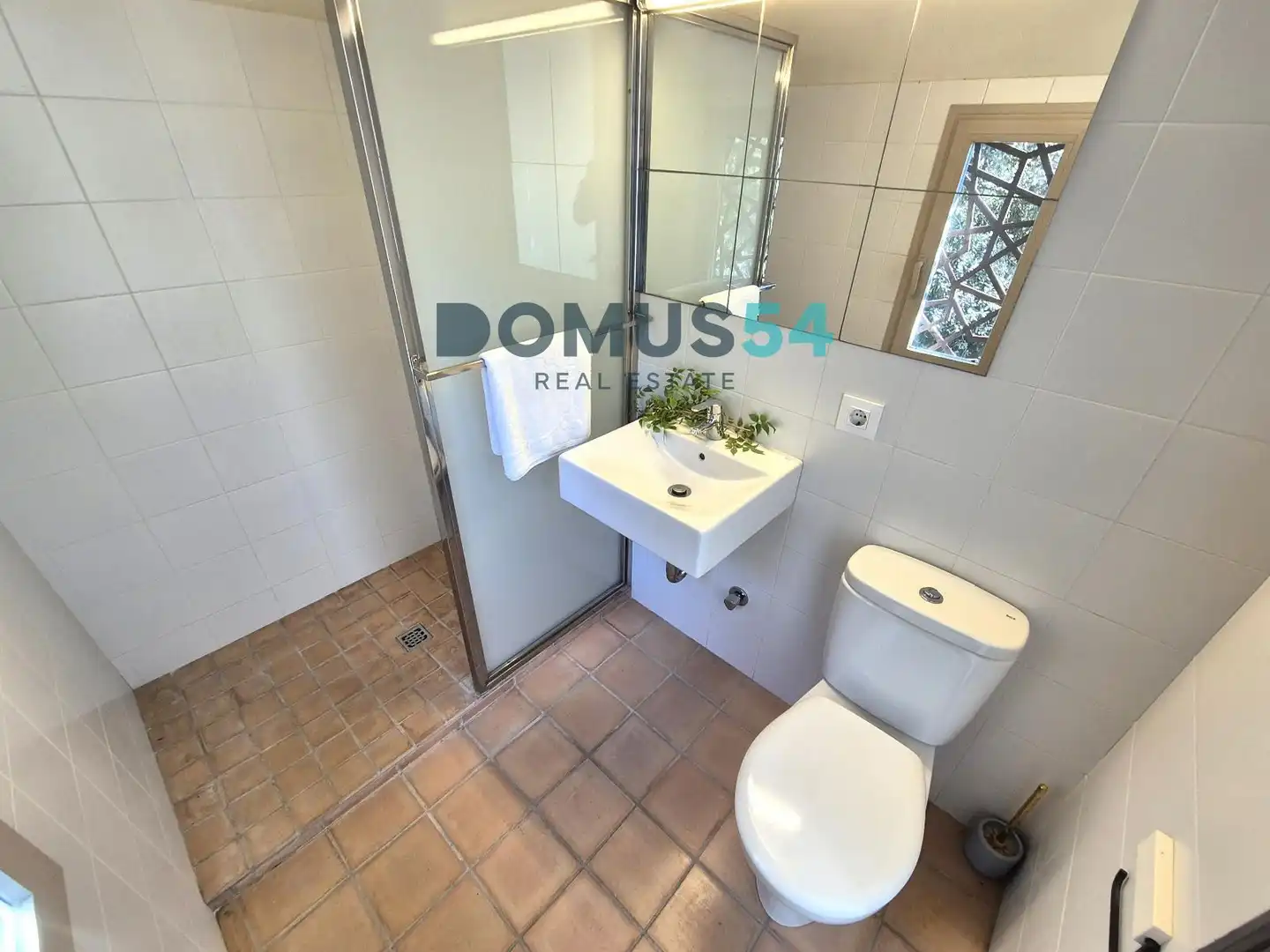 Baño de Finca rústica de alquiler en Petra con Aire acondicionado, Terraza y Piscina
